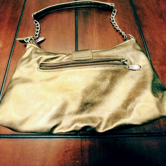 Gold evening bag - Picture 3 of 4